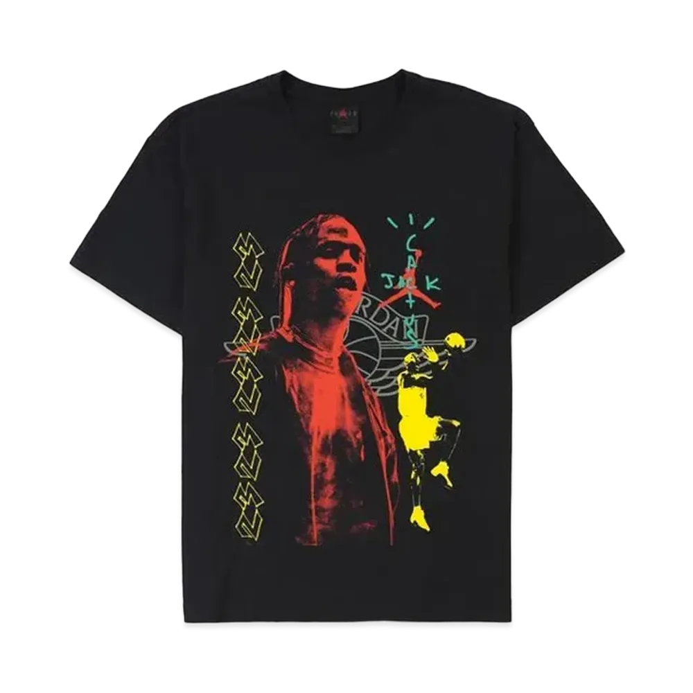 Air Jordan x Travis Scott 1 Tee "Black"