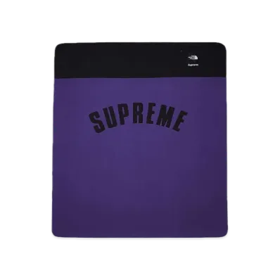 Supreme x The North Face Arc Logo Denali Fleece Blanket "Purple"