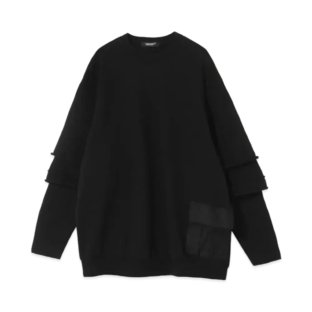 UNDERCOVER Cotton Sweat Pullover "Black"