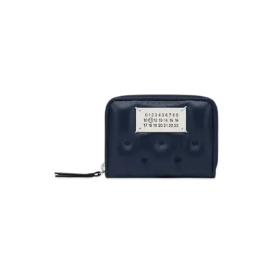 Maison Margiela Glam Slam Embroidered Coin Holder "Dark Blue"