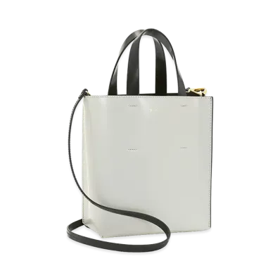 MARNI Women's Museo Mini Bag "Stone/Black"
