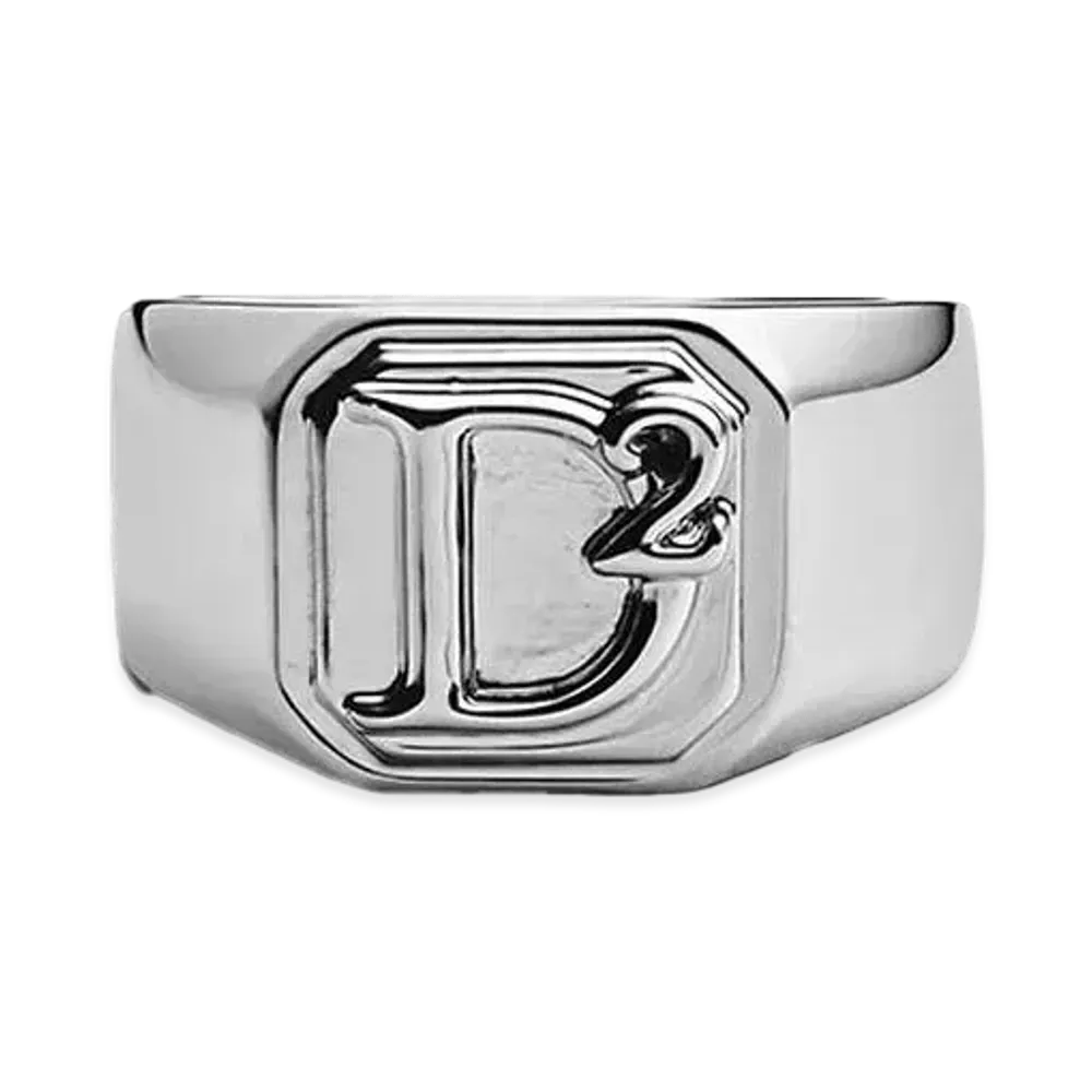 Dsquared2 D2 Statement Ring "Palladium"