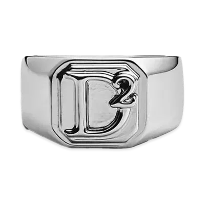 Dsquared2 D2 Statement Ring "Palladium"