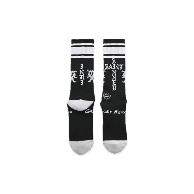 SAINT Mxxxxxx Socks Sinner "Black/Gray"
