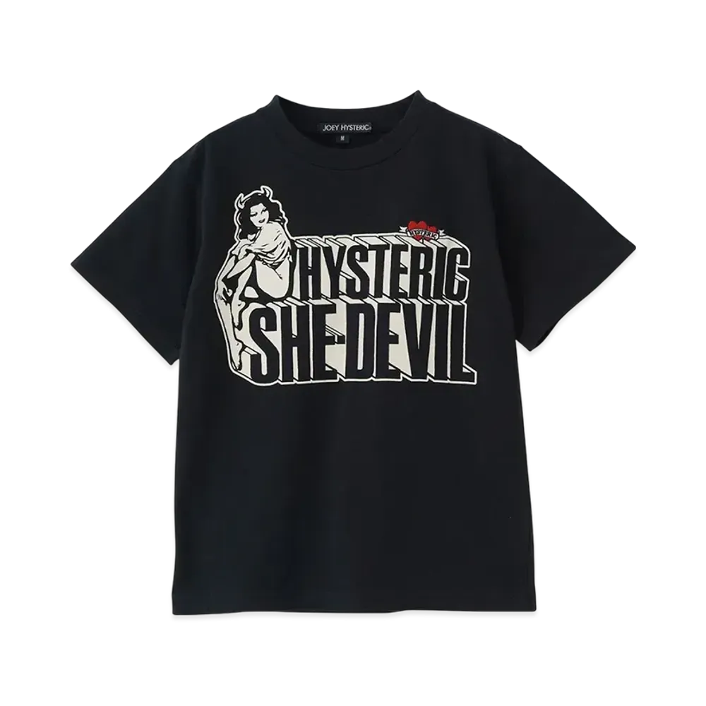 HYSTERIC GLAMOUR Sea Devil T-Shirt "Black"