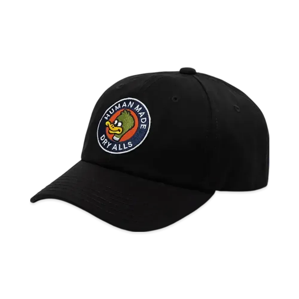 HUMAN MADE 6Panel Twill Cap "Black"