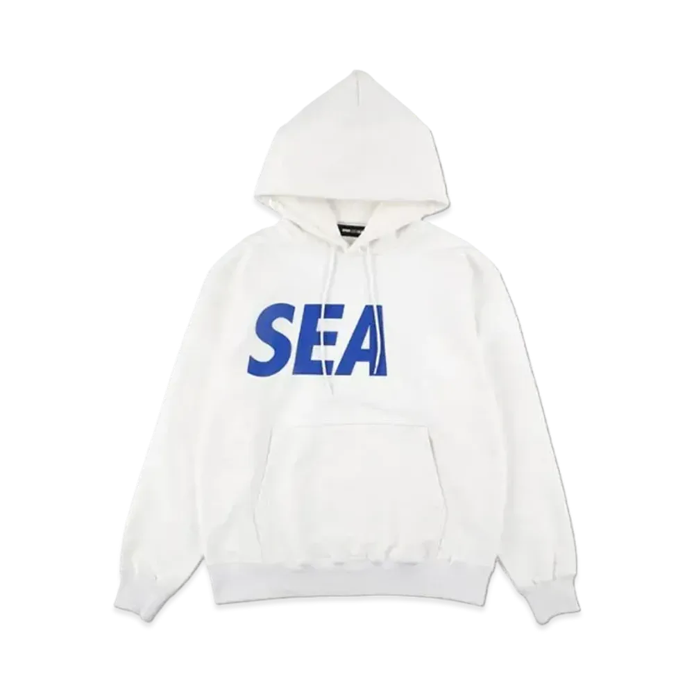 WIND AND SEA SEA Hoodie "White-Blue"