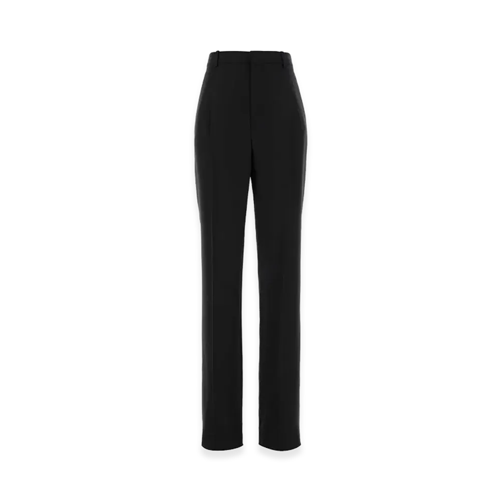 Saint Laurent Women's Wool Pant "Black"