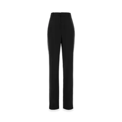 Saint Laurent Women's Wool Pant "Black"