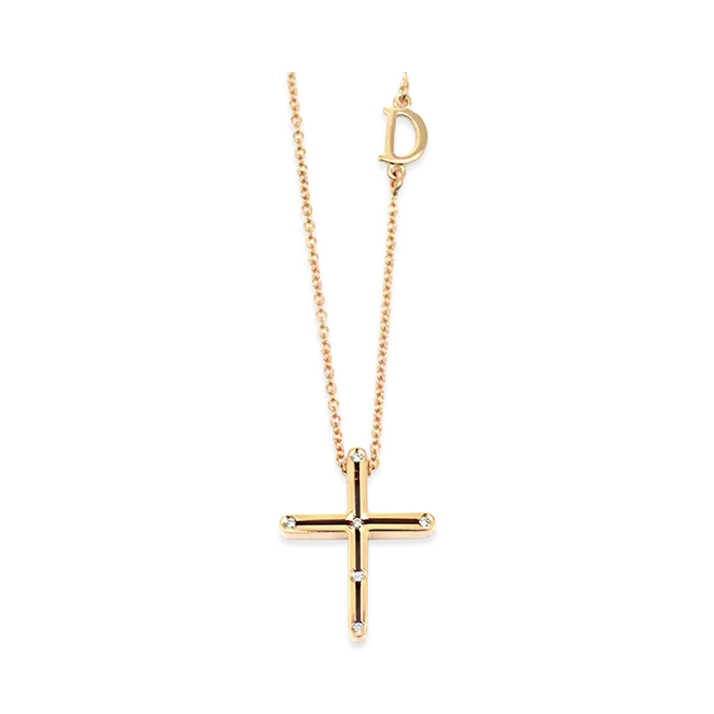 DAMIANI Necklace D.Side "Pink Gold"