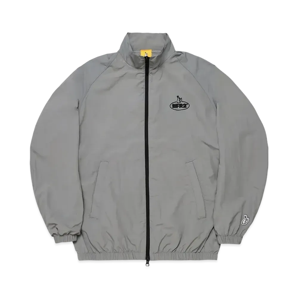 FR2 #FR2 Oval Icon Nylon Training Jacket "Gray"