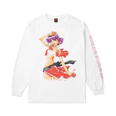 Geeks Rule x The Secret Of Blue Water 15 Silkscreen Printing L/S T Shirt vol.01 "NADIA" "White"