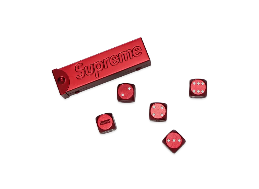 Supreme Aluminum Dice Set "Red"