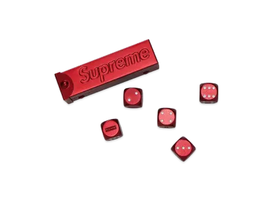 Supreme Aluminum Dice Set "Red"