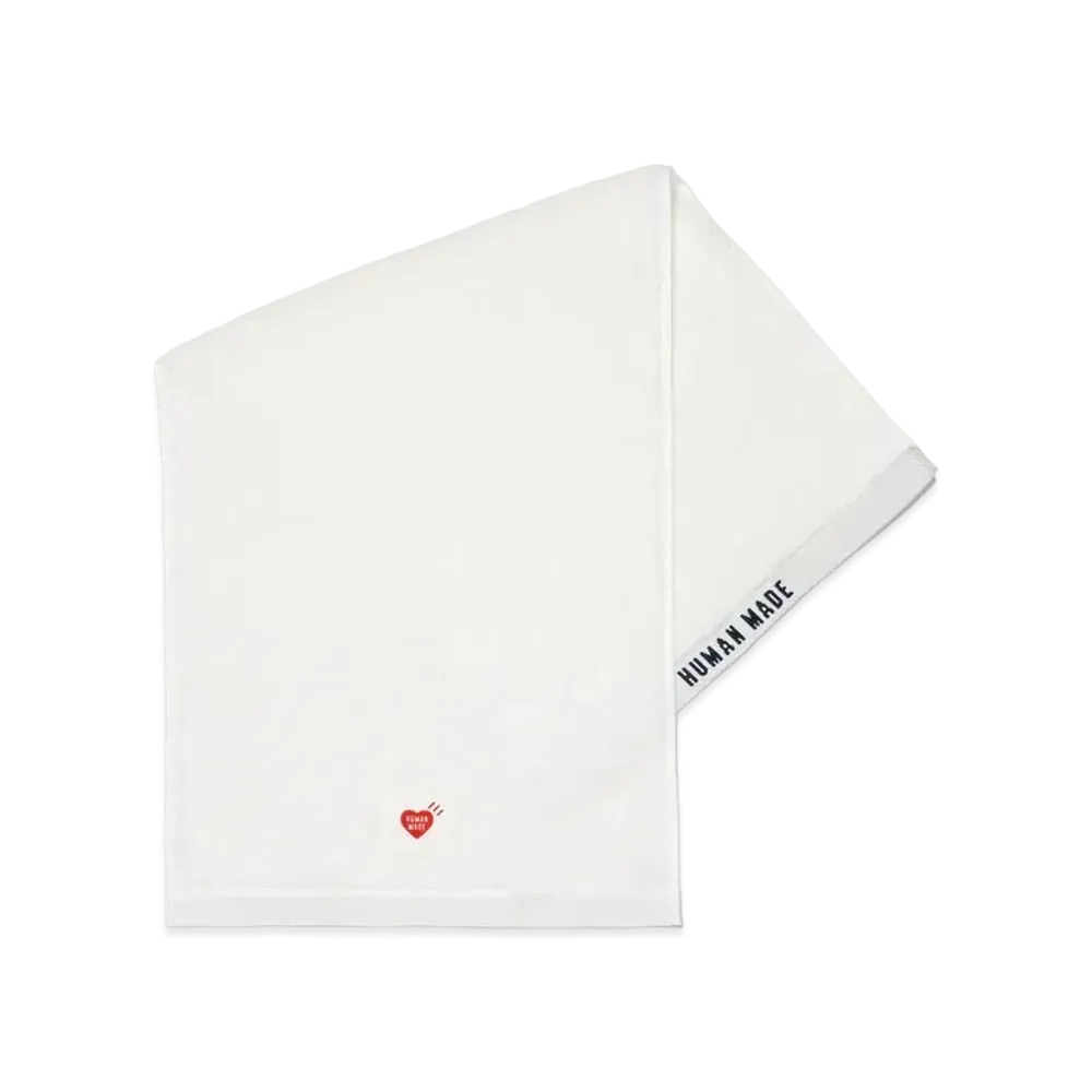 HUMAN MADE HM Face Towel "White"