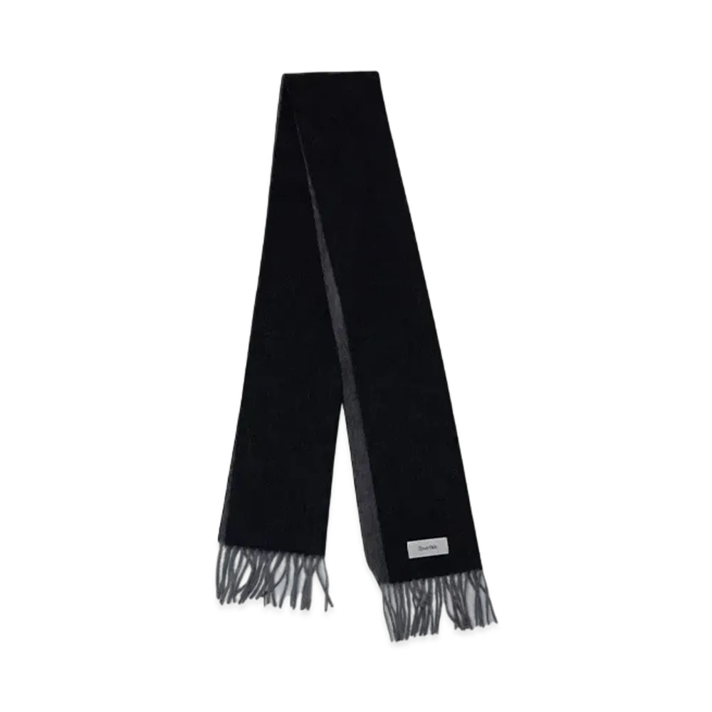 Ernie Palo Cashmere Double Face Scarf "Gray"