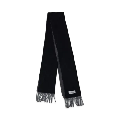 Ernie Palo Cashmere Double Face Scarf "Gray"