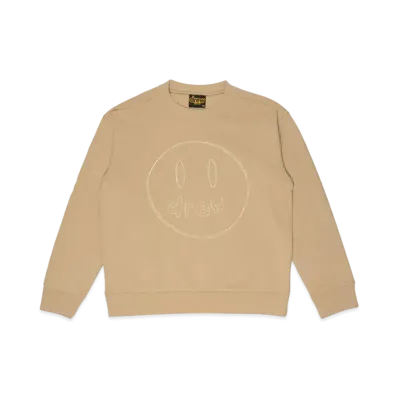 drew house sketch mascot crewneck "Khaki"