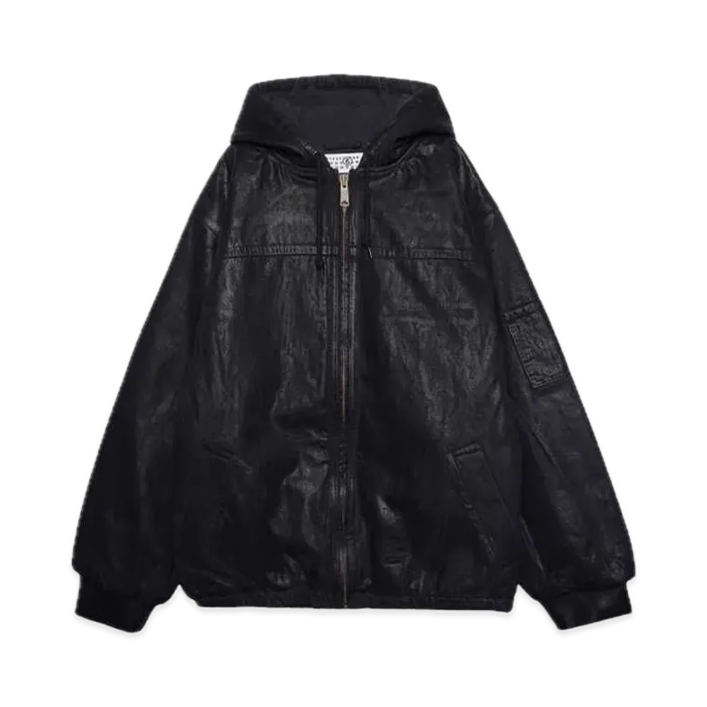 Supreme x MM6 Maison Margiela Foil Hooded Work Jacket "Black"