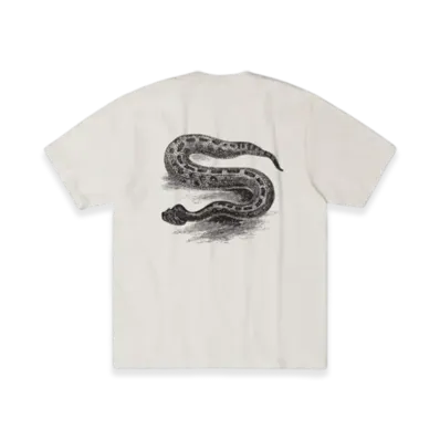Stussy Serpent Tee Pigment Dyed "Natural"