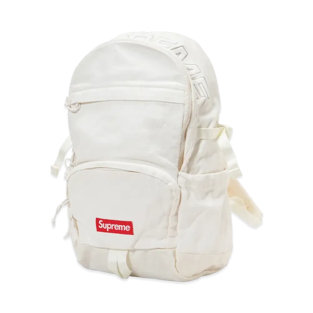 Supreme Denim Backpack "White"