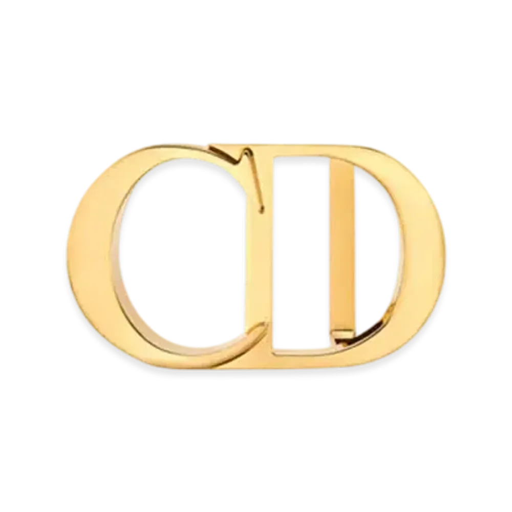 Dior CD Icon Belt Buckle Brass 35MM "Gold"