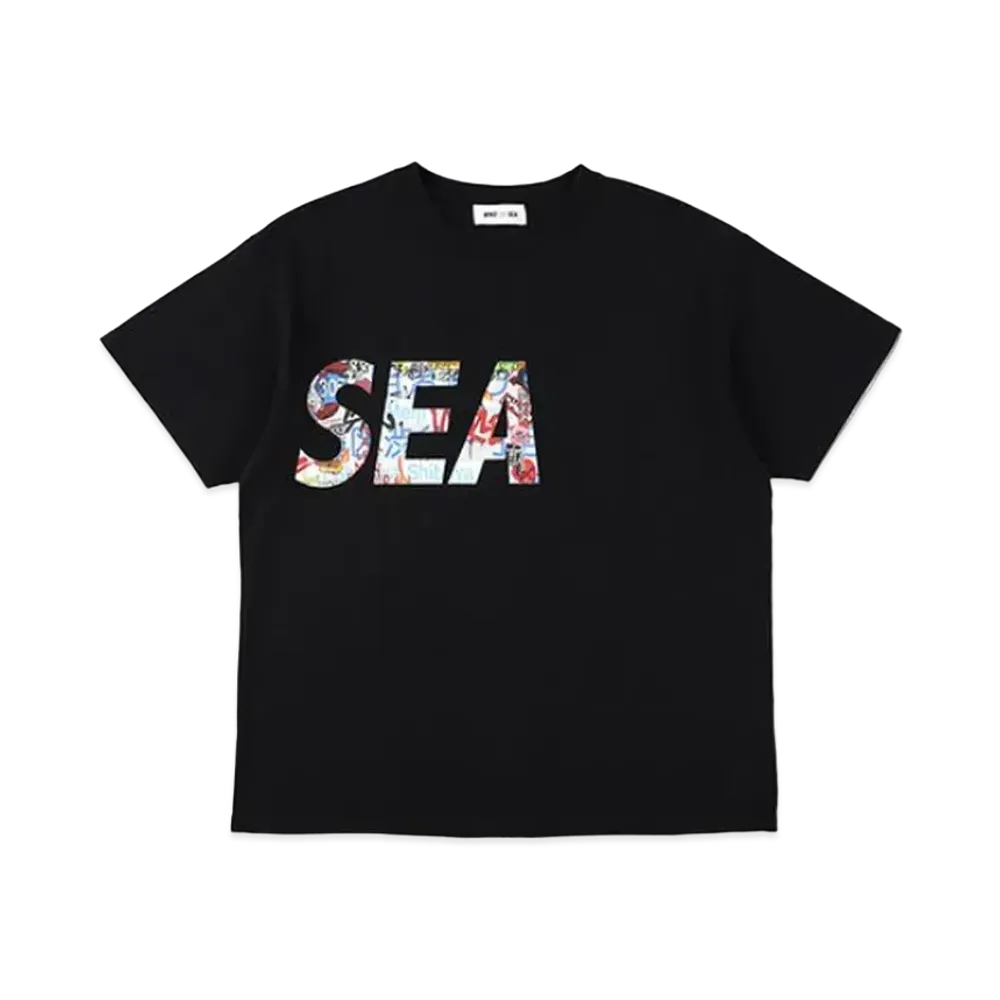 WIND AND SEA x LEE KAN KYO S/S Tee "Black"