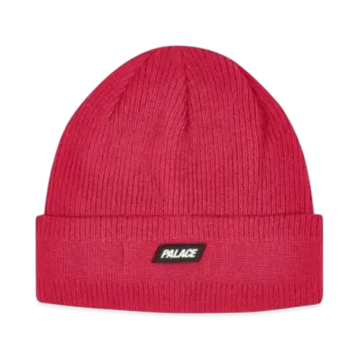 PALACE Break Knit Beanie "Burgundy"