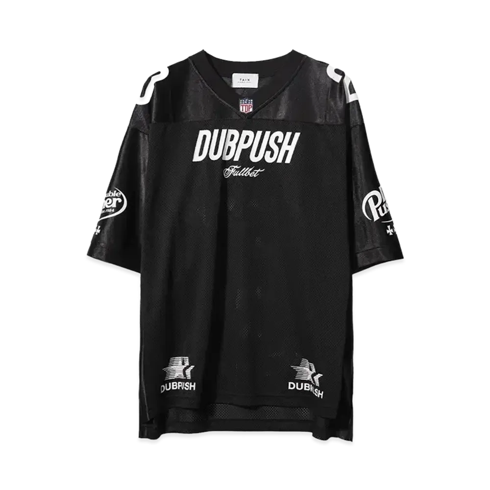 TAIN DOUBLE PUSH DOUBLE PUSH GAME SHIRTS "BLACK"