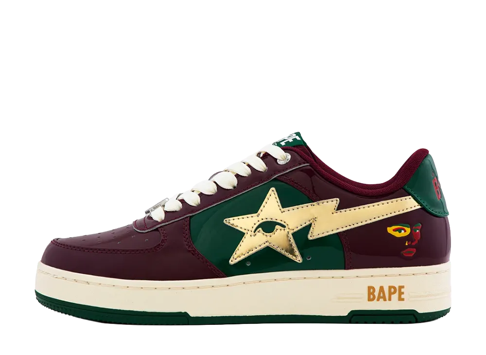 KidSuper × A BATHING APE BAPE STA POR "Burgundy"