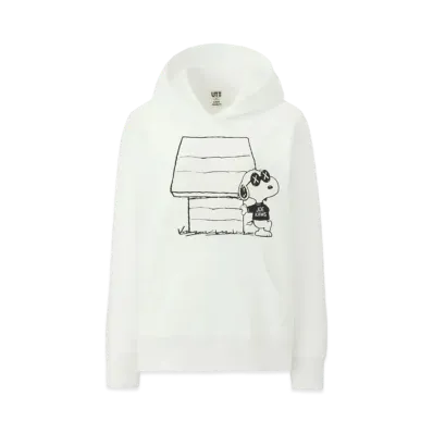 Uniqlo x KAWS x Peanuts Joe Kaws Doghouse Hoodie "White"