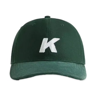 Kith Crochet K Two Tone Suede Aaron Cap "Stadium"