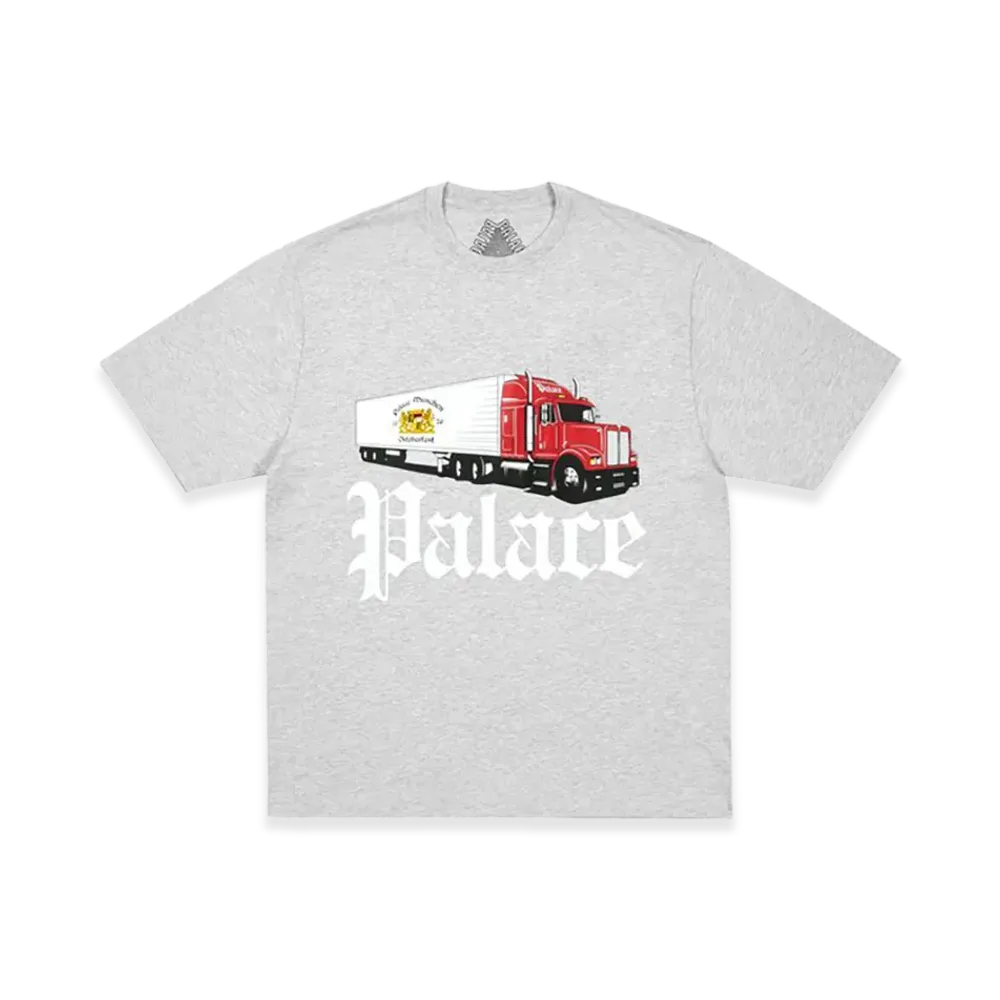 PALACE Truck Off T Shirt "Grey Marl"