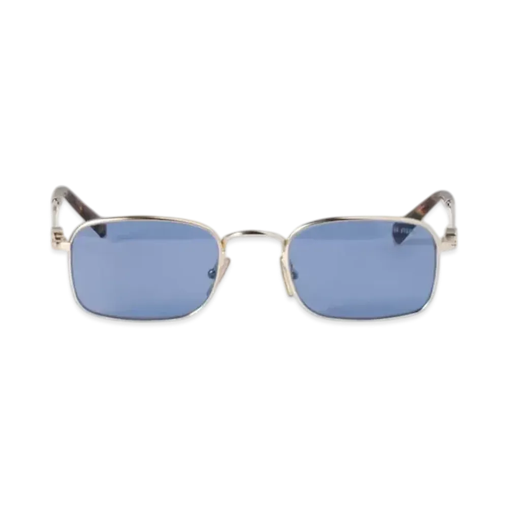 MIUMIU Logo Sunglasses "Indigo Blue"
