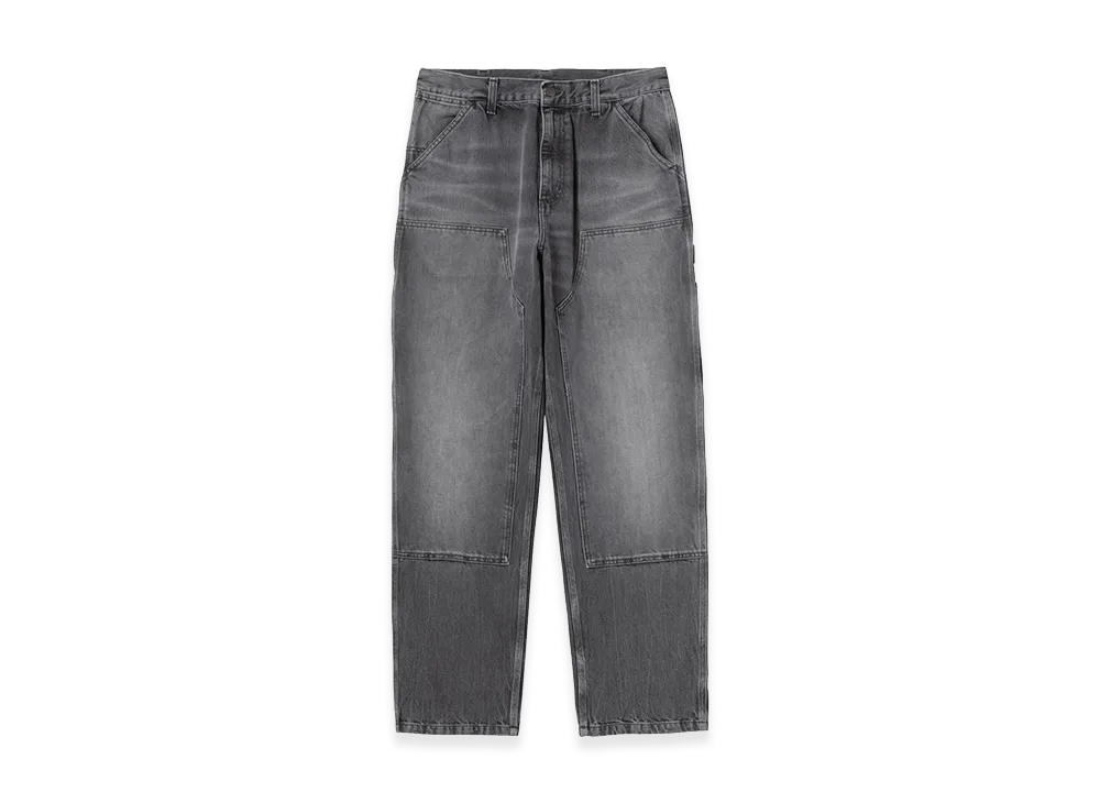 Carhartt WIP Double Knee Pant "Black/Marble Used Wash"
