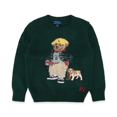 Polo Ralph Lauren Kids Sweater Pullover "Green"