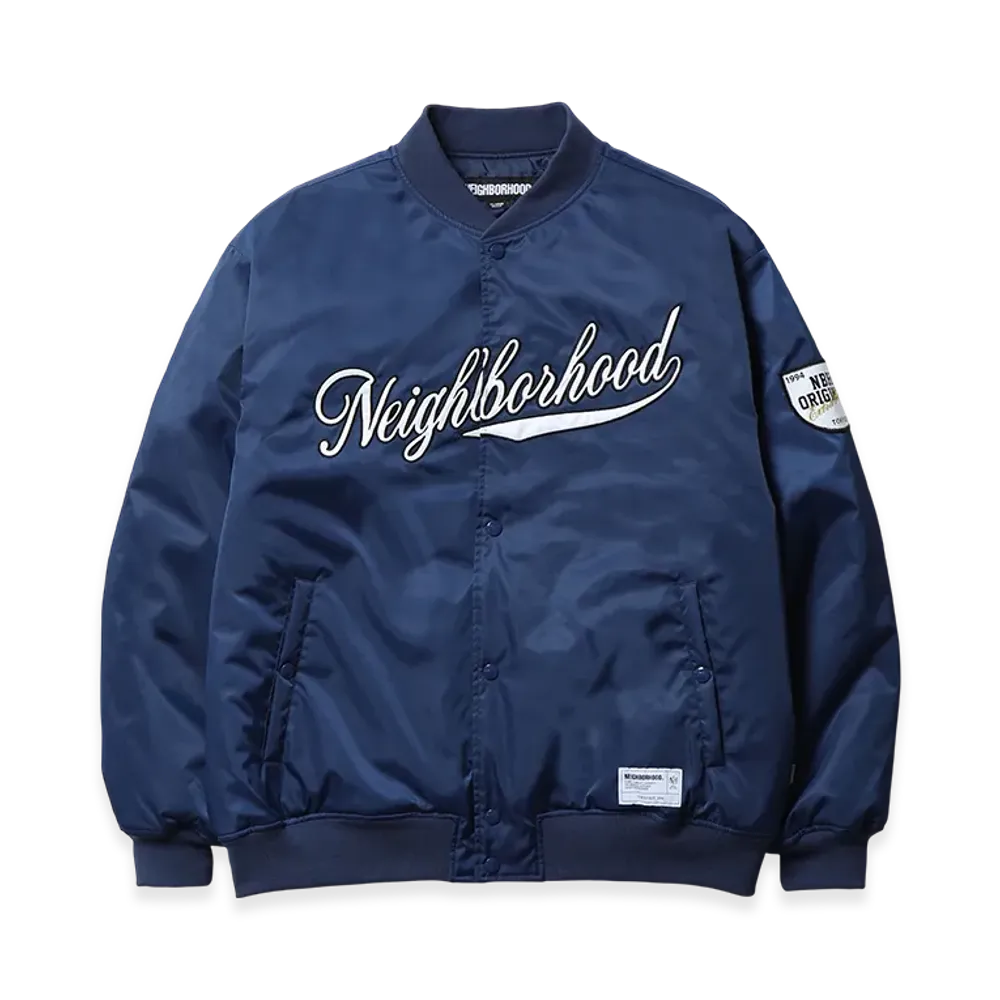 NEIGHBORHOOD Baseball Jacket "Navy"