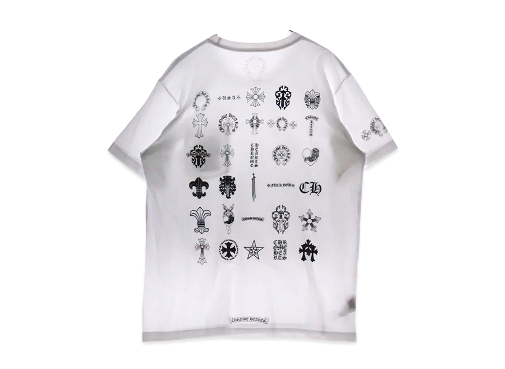 Chrome Hearts Multi Logo T-Shirt "White"