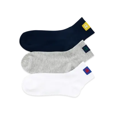 Champion 3-Pair Quarter Length Socks "Assortment"