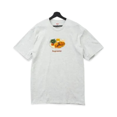 Supreme Chicken Dinner Tee "Grey"