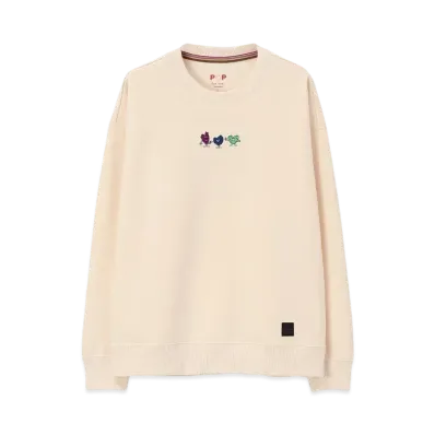 Paul Smith Ester Rayon Cardboard Long Sleeve Tee "Offwhite"