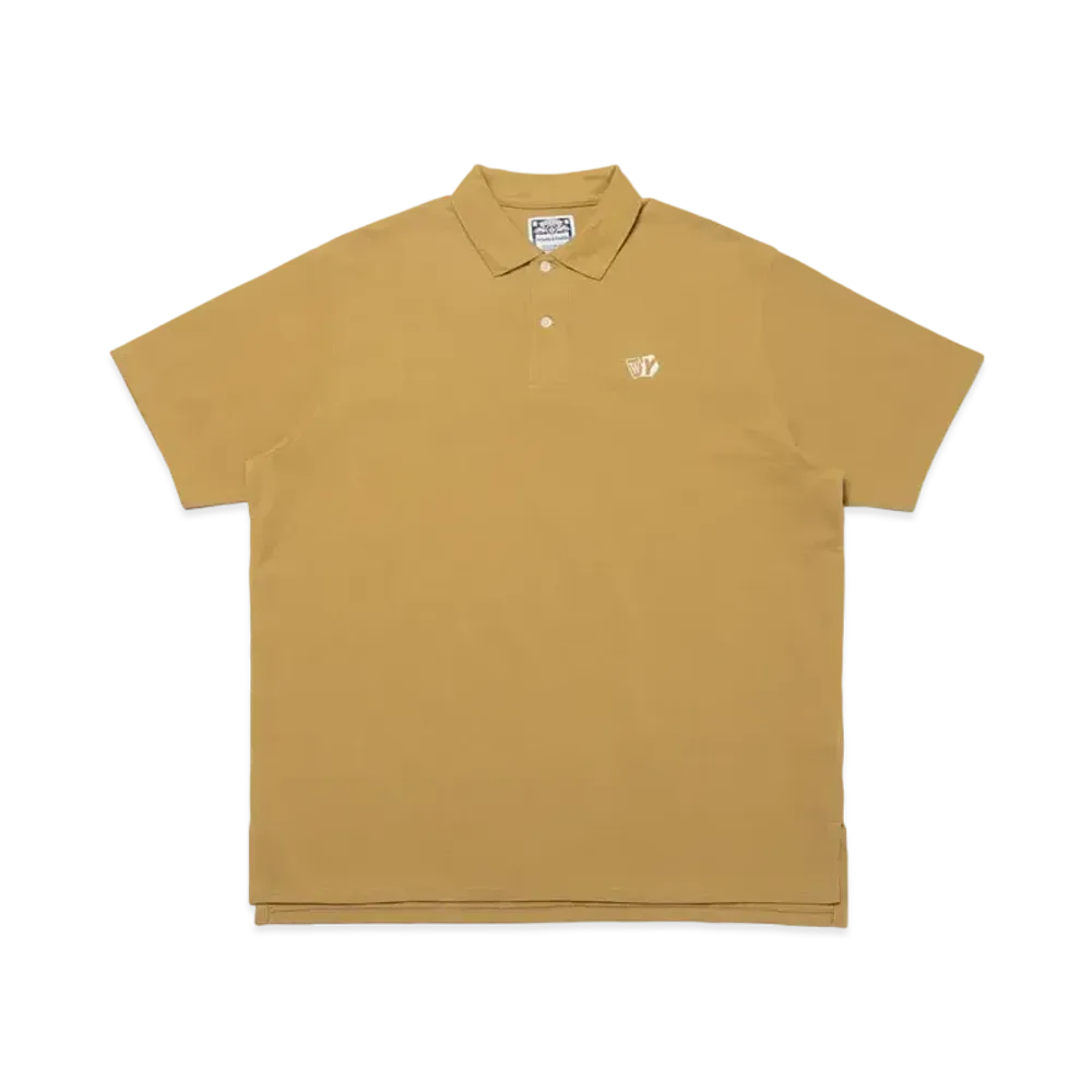 Wasted Youth Big Polo Shirt "Beige" / VERDY