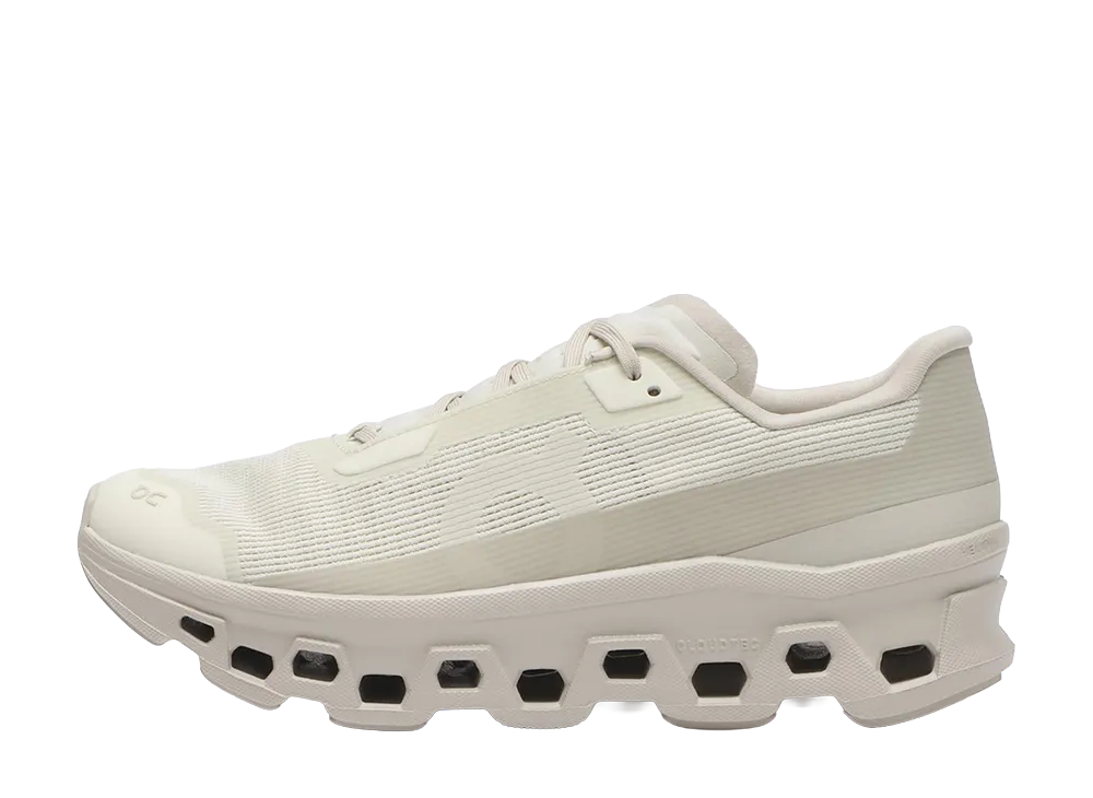 On Women's Cloudmonster Void "Ghost/Pearl"