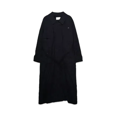 SUGARHILL HAIRLY BALMAKAAN COAT "DARK NAVY"