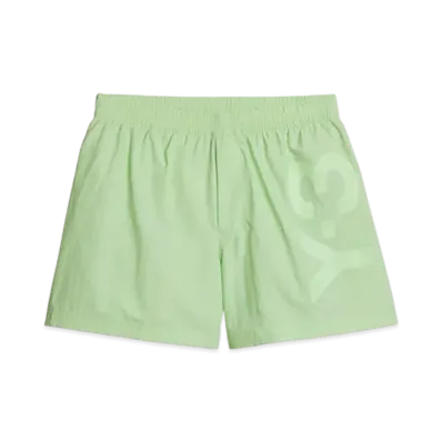 Y-3 M Classic Logo Short Length Swim Shorts "Glow Green"
