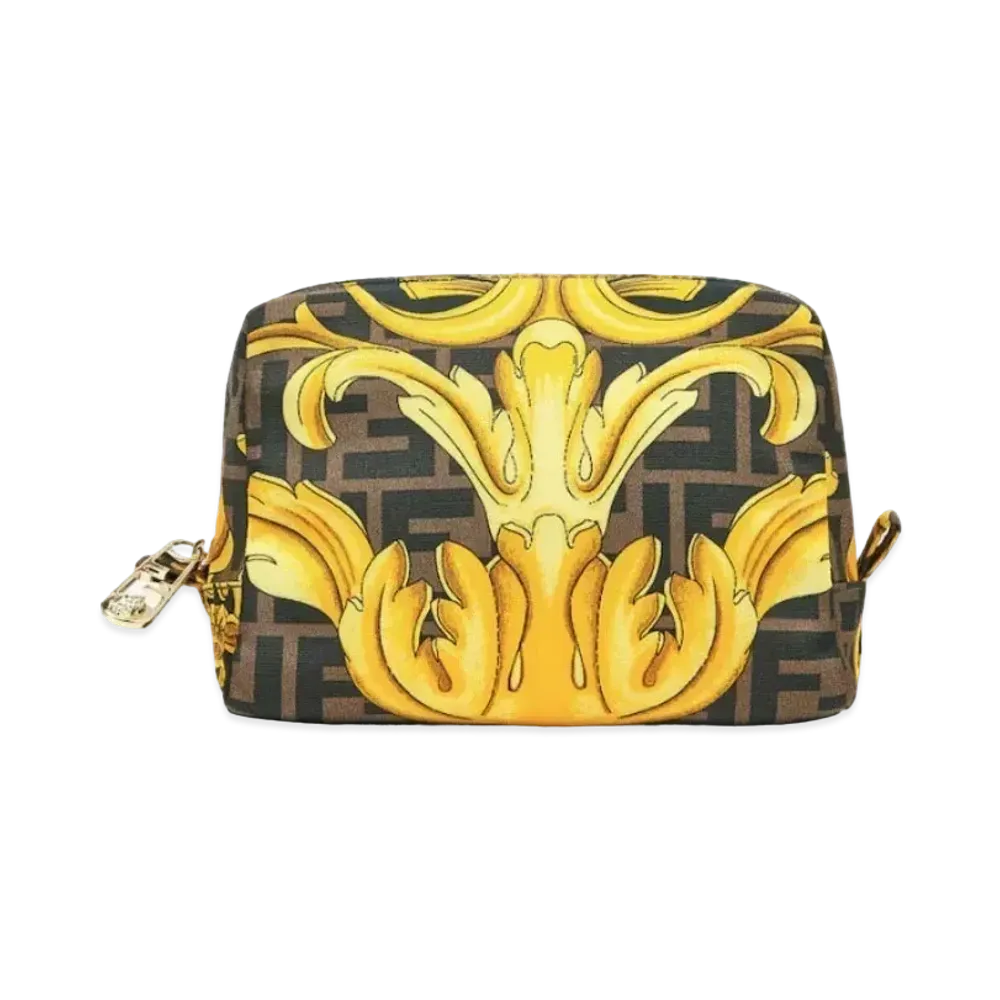 FENDI x Versace Fendace Multicolor Nylon Toiletry Case "Multicolor"