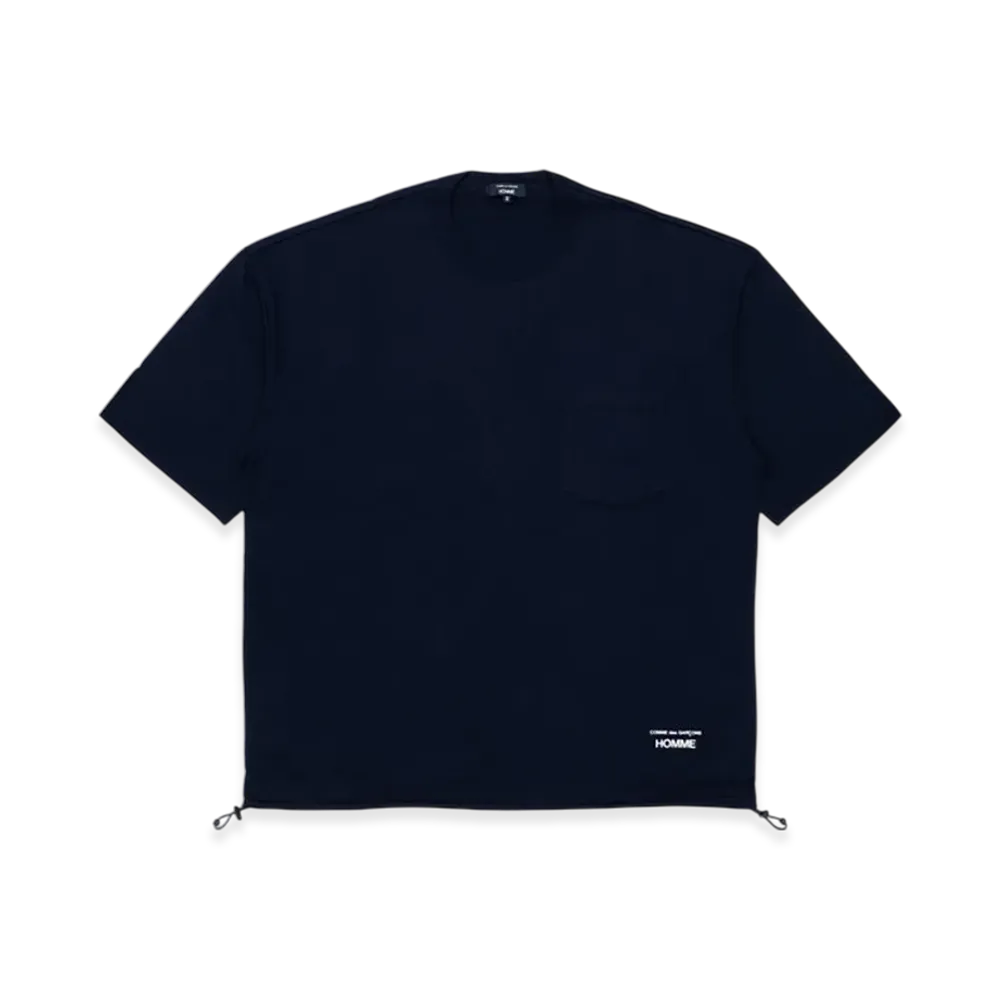 COMME des GARCONS HOMME Cotton Jerseygarment Print "Navy"