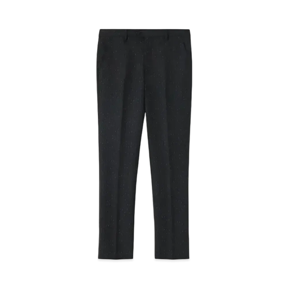Paul Smith Slab Stripe Single 2B Suit "Black"