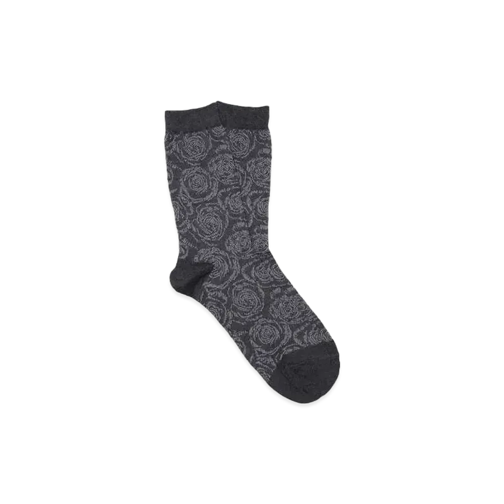 LAD MUSICIAN SOCKS ROSE "GRAY x LIGHT GRAY"
