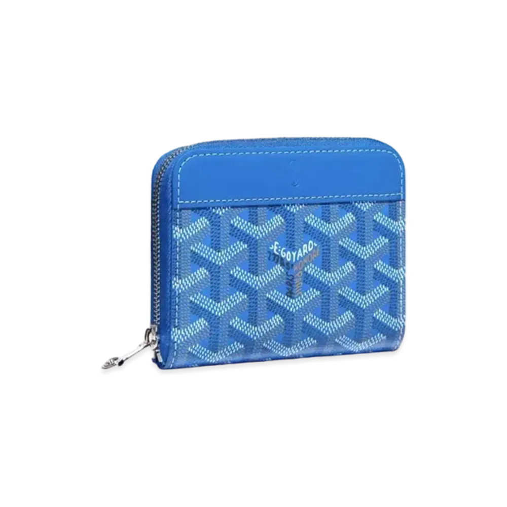 Goyard Matignon PM Wallet "Blue"